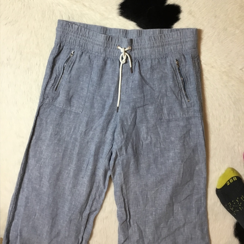 Athleta Cabo Linen Wide Leg Pants - Picture 5 of 10